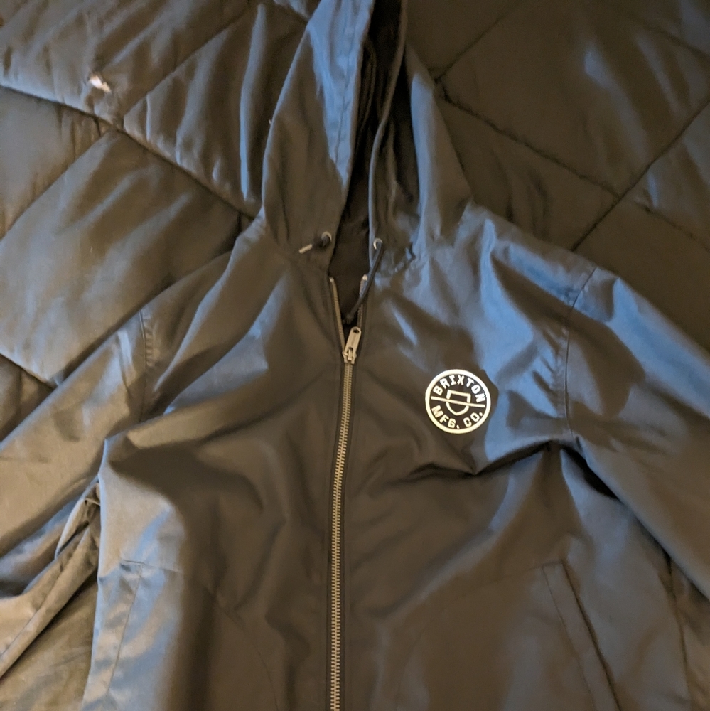 Brixton supply co lightweight zip up jacket